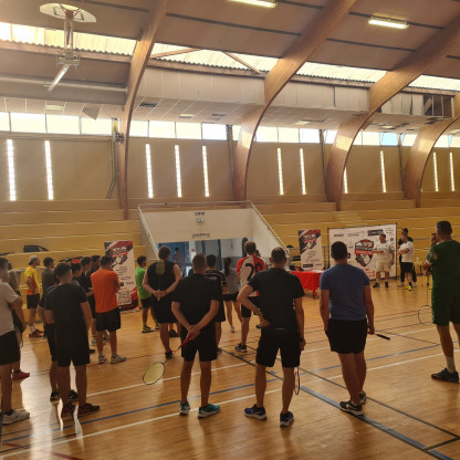 premier tournoi bad entreprises